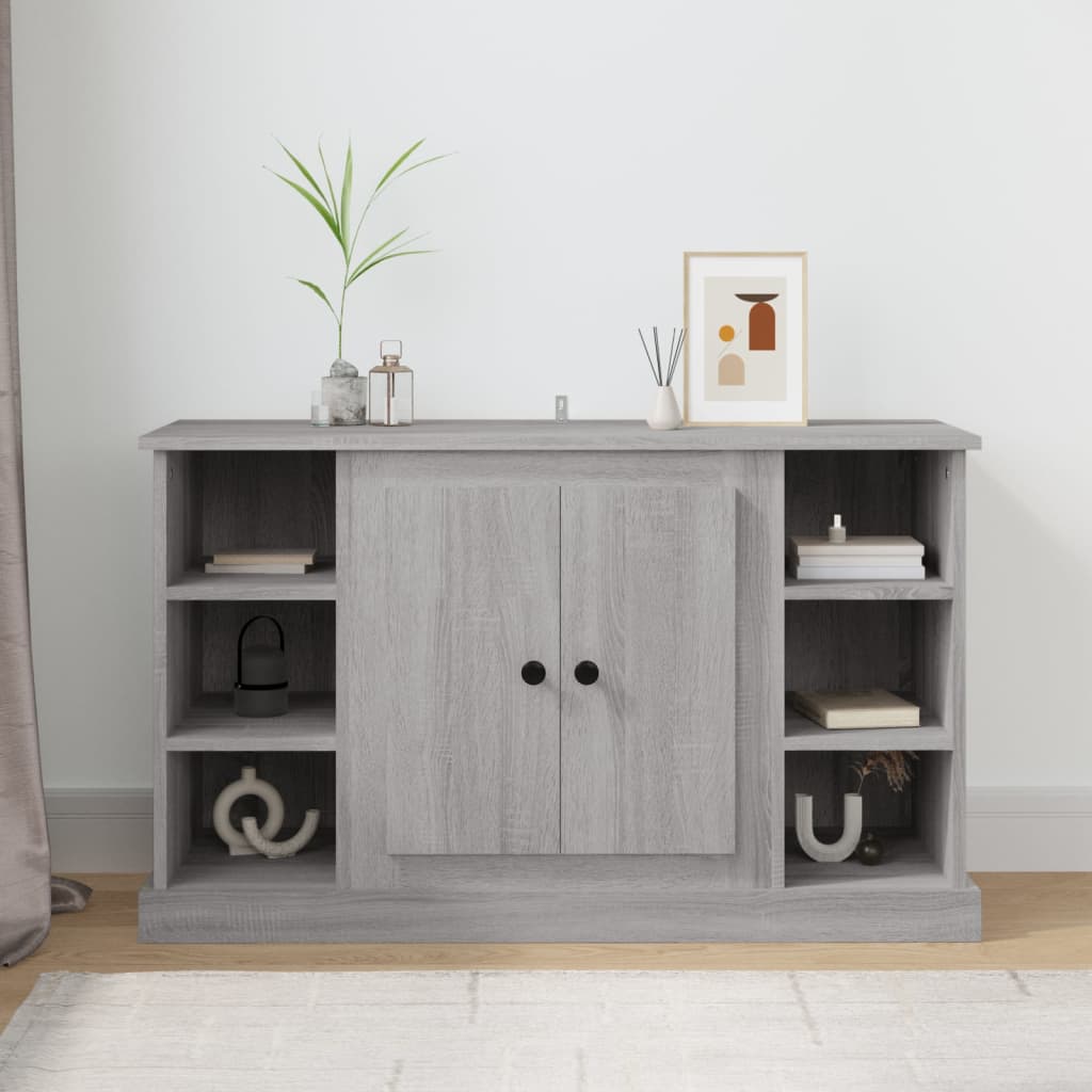 vidaXL Dressoir 100x35,5x60 cm bewerkt hout wit