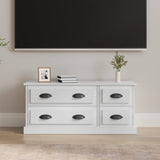 vidaXL Tv-meubel 100x35,5x45 cm bewerkt hout wit