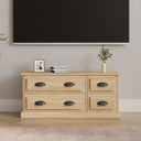vidaXL Tv-meubel 100x35,5x45 cm bewerkt hout wit