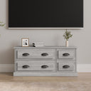 vidaXL Tv-meubel 100x35,5x45 cm bewerkt hout wit