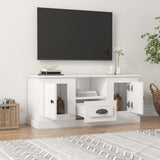 vidaXL Tv-meubel 100x35,5x45 cm bewerkt hout wit