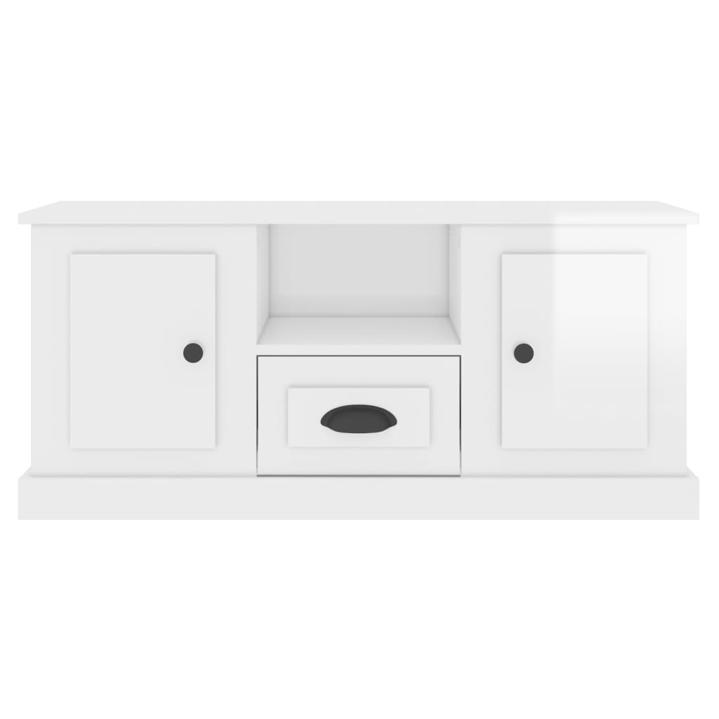 vidaXL Tv-meubel 100x35,5x45 cm bewerkt hout wit