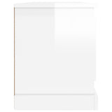 vidaXL Tv-meubel 100x35,5x45 cm bewerkt hout wit