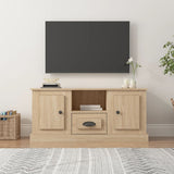 vidaXL Tv-meubel 100x35,5x45 cm bewerkt hout wit