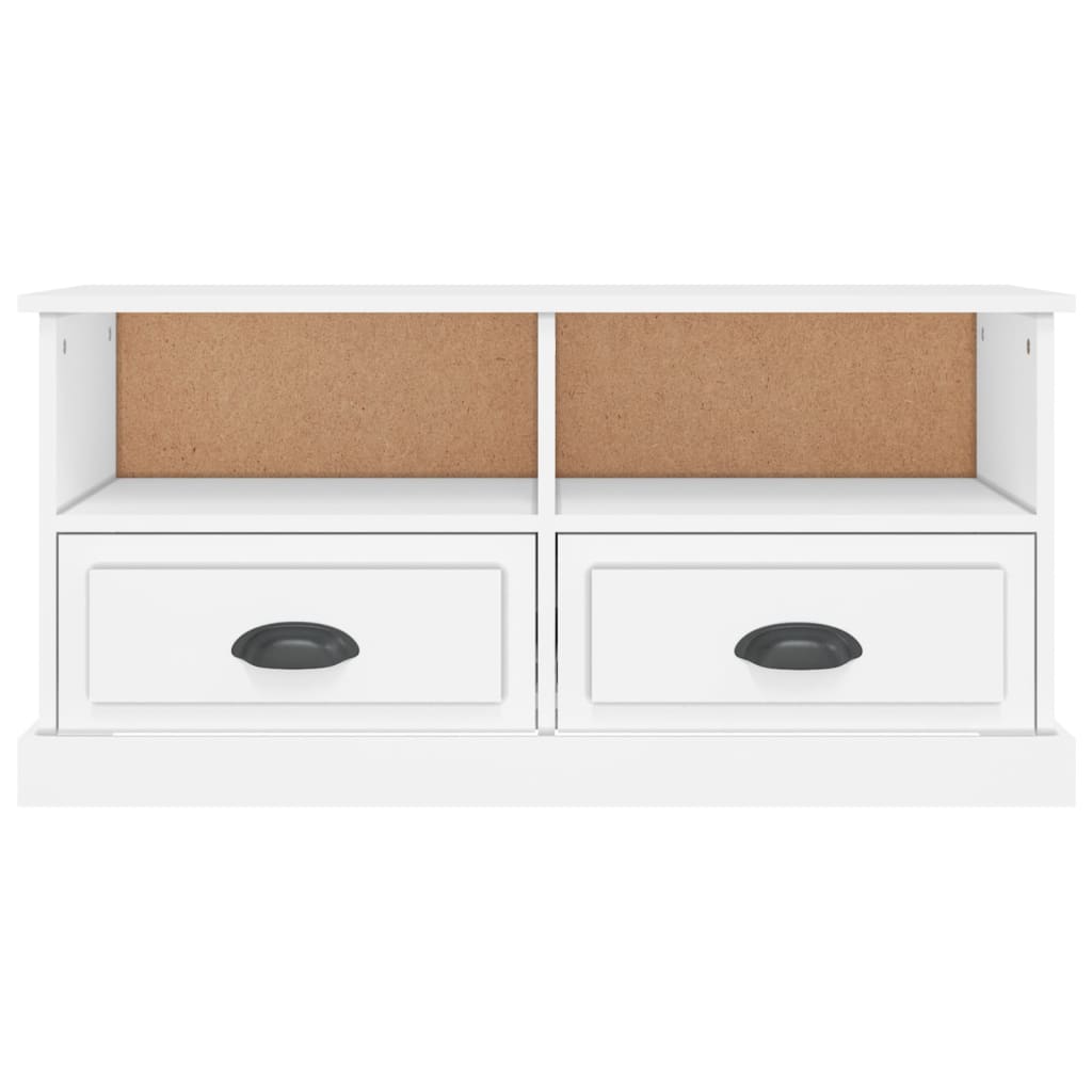 vidaXL Tv-meubel 93x35,5x45 cm bewerkt hout wit
