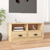 vidaXL Tv-meubel 93x35,5x45 cm bewerkt hout wit