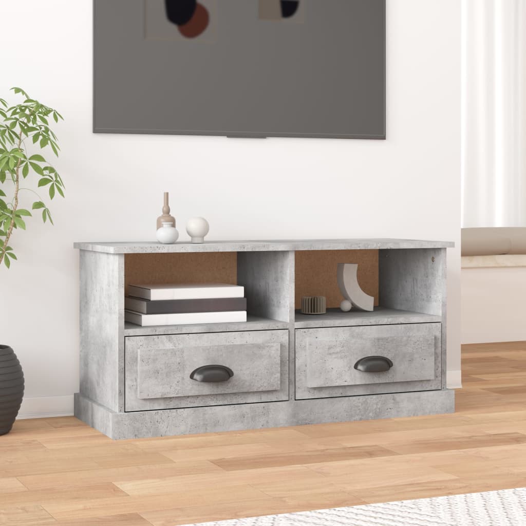 vidaXL Tv-meubel 93x35,5x45 cm bewerkt hout wit
