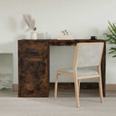 vidaXL Bureau met lade 115x50x75 cm bewerkt hout wit
