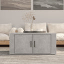 vidaXL Salontafel 80x50x36 cm bewerkt hout wit