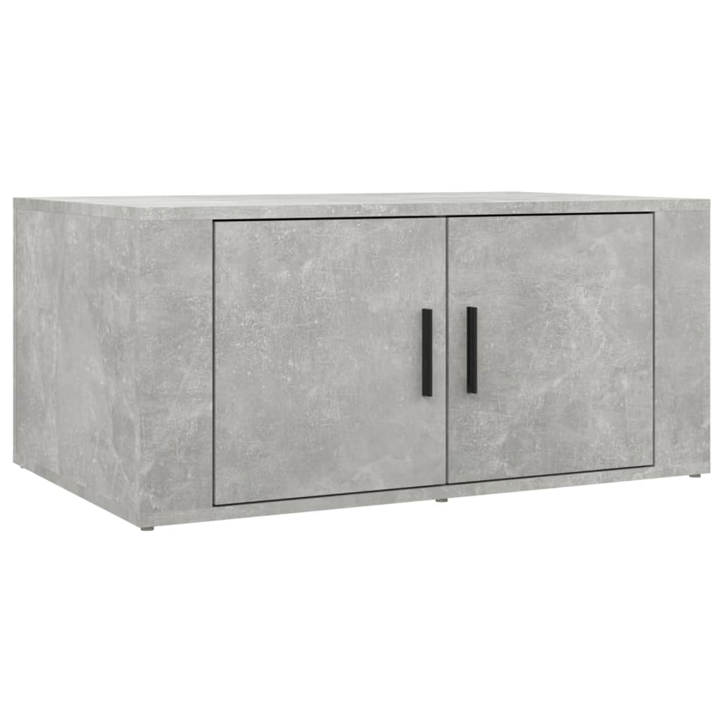 vidaXL Salontafel 80x50x36 cm bewerkt hout wit