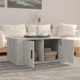 vidaXL Salontafel 80x50x36 cm bewerkt hout wit