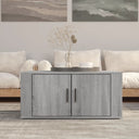 vidaXL Salontafel 80x50x36 cm bewerkt hout wit