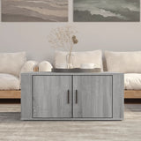 vidaXL Salontafel 80x50x36 cm bewerkt hout wit