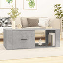 vidaXL Salontafel 100x50,5x35 cm bewerkt hout wit
