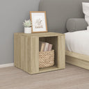 vidaXL Nightstand 41x40x36 cm engineered wood white