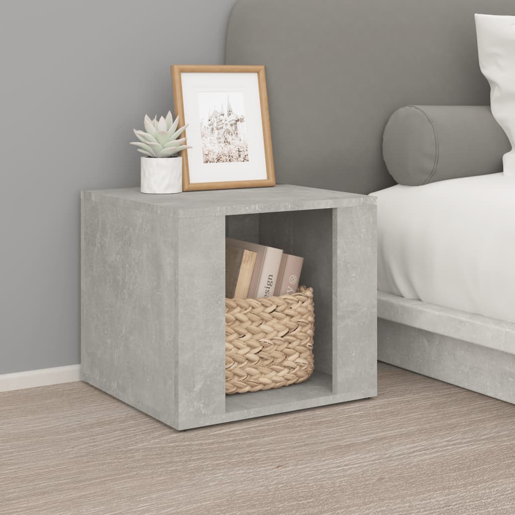 vidaXL Nightstand 41x40x36 cm engineered wood white