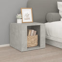 vidaXL Nightstand 41x40x36 cm engineered wood white