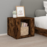 vidaXL Nightstand 41x40x36 cm engineered wood white