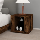 vidaXL Nightstand 41x40x36 cm engineered wood white