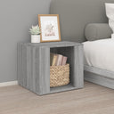 vidaXL Nightstand 41x40x36 cm engineered wood white