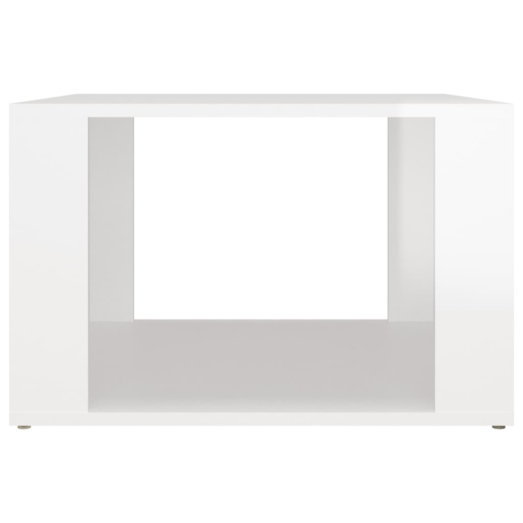 vidaXL Nachtkastje 57x55x36 cm bewerkt hout wit