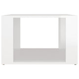 vidaXL Nachtkastje 57x55x36 cm bewerkt hout wit