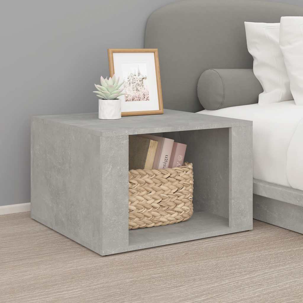 vidaXL Nachtkastje 57x55x36 cm bewerkt hout wit