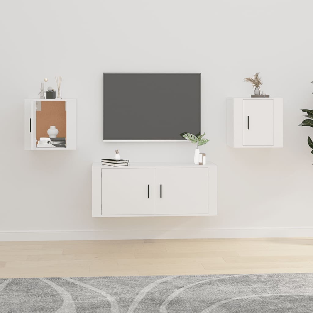 vidaXL TV Stand 57x34.5x40 cm White