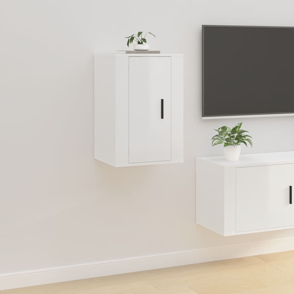 vidaXL TV Stand 57x34.5x40 cm White
