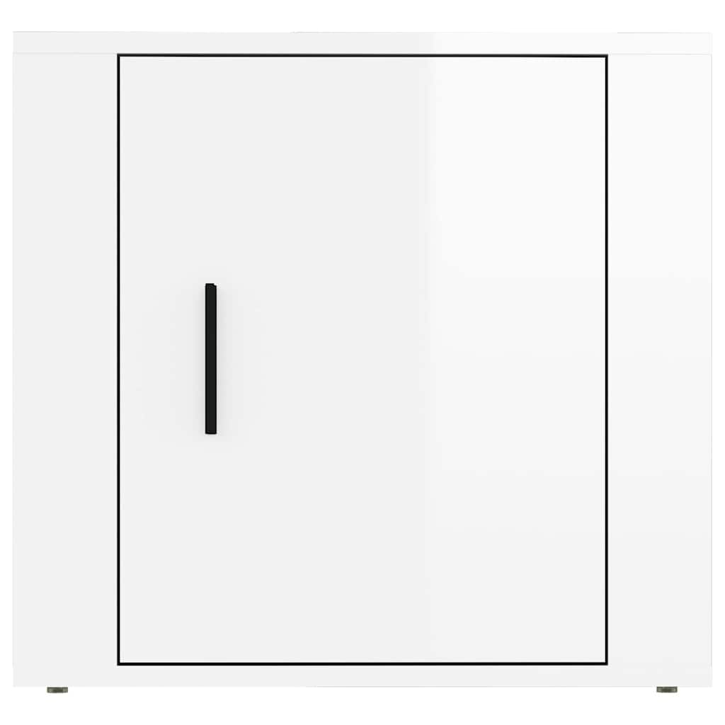 vidaXL Nachtkastje 50x39x47 cm wit
