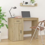 vidaXL Bureau 100x49x75 cm bewerkt hout wit