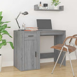 vidaXL Bureau 100x49x75 cm bewerkt hout wit