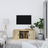vidaXL Tv-meubel 100x35x40 cm bewerkt hout wit