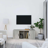 vidaXL Tv-meubel 100x35x40 cm bewerkt hout wit