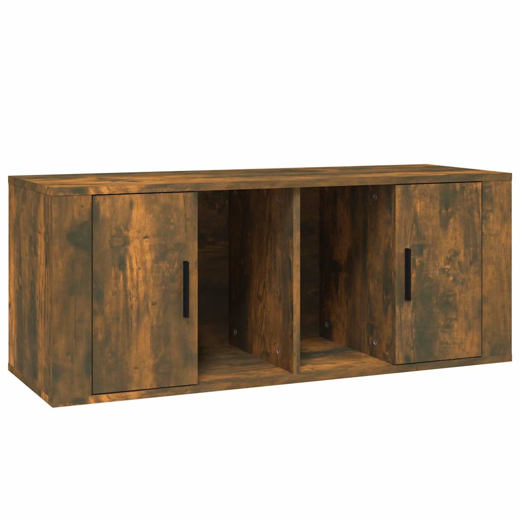 vidaXL Tv-meubel 100x35x40 cm bewerkt hout wit