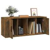 vidaXL Tv-meubel 100x35x40 cm bewerkt hout wit