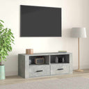 vidaXL Tv-meubel 100x35x40 cm bewerkt hout wit