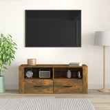 vidaXL Tv-meubel 100x35x40 cm bewerkt hout wit