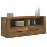 vidaXL Tv-meubel 100x35x40 cm bewerkt hout wit