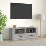 vidaXL Tv-meubel 100x35x40 cm bewerkt hout wit
