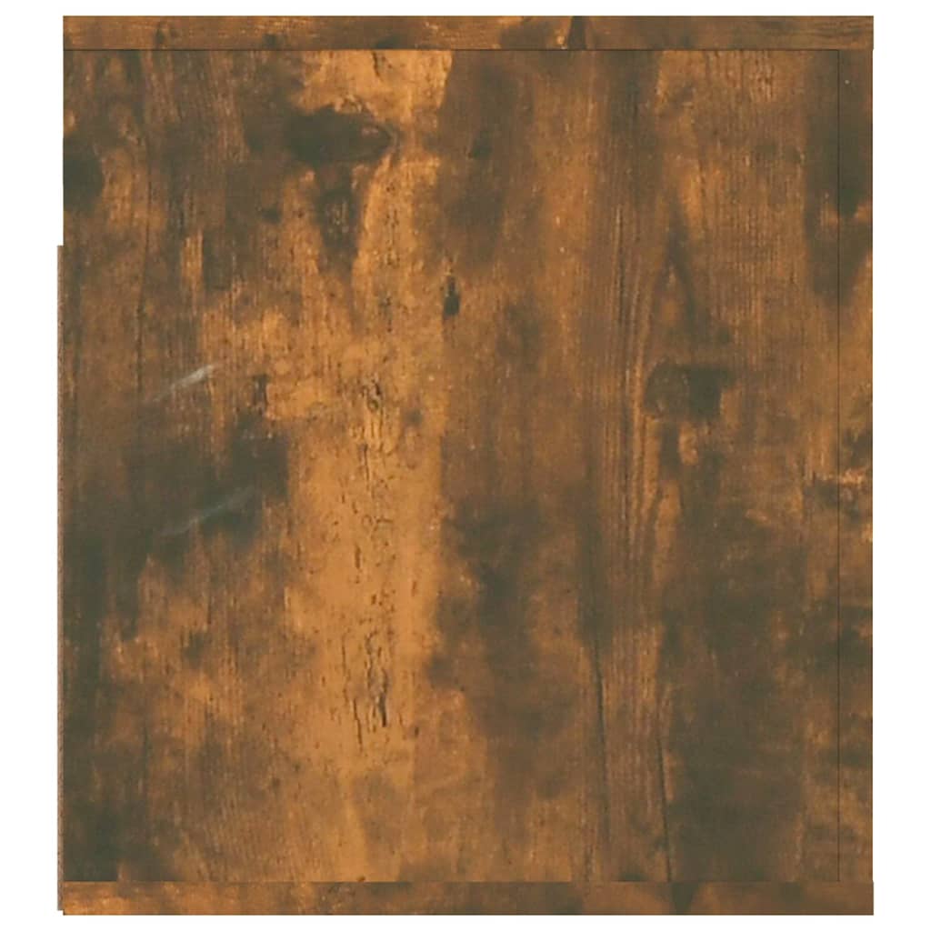 vidaXL Nachtkastje wandgemonteerd 50x36x40 cm wit