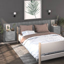 vidaXL Wall-Mounted Nightstand White