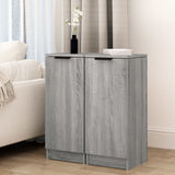 vidaXL Dressoir 30x30x70 cm bewerkt hout wit