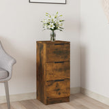vidaXL Dressoir 30x30x70 cm bewerkt hout wit