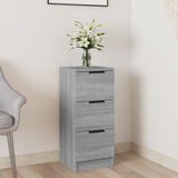 vidaXL Dressoir 30x30x70 cm bewerkt hout wit