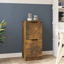 vidaXL Dressoir 30x30x70 cm bewerkt hout wit