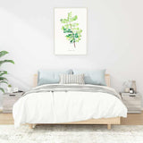 vidaXL Nachtkastjes 2 st 40x39x40 cm wit