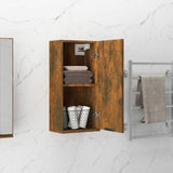 vidaXL Badkamerkast wandgemonteerd 32x20x67 cm wit