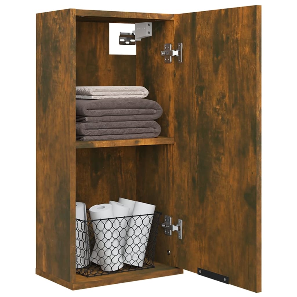 vidaXL Badkamerkast wandgemonteerd 32x20x67 cm wit