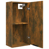 vidaXL Badkamerkast wandgemonteerd 32x20x67 cm wit